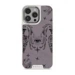 Aquarius - iPhone 16 Pro Case, Elite Light (MagSafe) / Silver / Purple