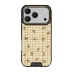 Honeycomb - iPhone 17 Pro Case, Elite Dark (MagSafe) / Gold