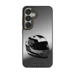 Pit Stop - Samsung Galaxy S25 Case, Elite Mirror Dark (Magnetic) / Gold
