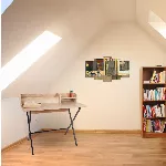 &Otilde;ppelaud, Hanah Home, tamm, 100 x 50 x 89, cm