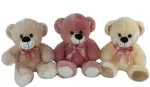 Plush toy - 3364 - TEDDY BEAR with BOW - size 40 cm