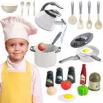 WOOPIE Little Chefs komplekt potikomplekt praepannikomplekt valge 32el.