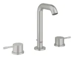 Grohe Essence - kraanikaussi kraanikaussi koos &auml;ravoolukomplektiga, 3-auguline paigaldus, Supersteel 20296DC1