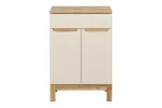 Vannitoakapp t&ouml;&ouml;pinnaga Comad Bali Cashmere 60 cm, liivakarva