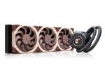Noctua NL-LC1-42 Arvuti jahutuss&uuml;steem Protsessor Universaalne vedelikjahuti 14 cm Pruun 4 tk