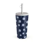 Frosty Pines - Travel Mug, 500 ml / Straw
