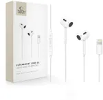 Słuchawki Tech-Protect TECH-PROTECT ULTRABOOST LIGHTNING EARPHONE CORE G2 WHITE