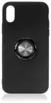 "Ring Slicone Case with Magnet iPhone 12 Mini" Black