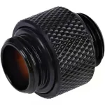 HF double nipple 1/4" black