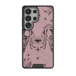 Aquarius - Samsung Galaxy S25 Ultra Case, Elite Dark (Magnetic) / Silver / Pink