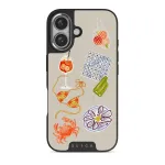 Seaside Muse - iPhone 16 Case, Elite Dark (MagSafe) / Silver