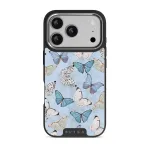 Give Me Butterflies - iPhone 17 Pro Case, Elite Dark (MagSafe) / Silver