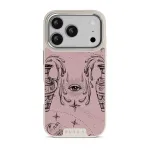 Aquarius - iPhone 17 Pro Case, Elite Light (MagSafe) / Silver / Pink