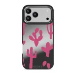 Serenade - iPhone 17 Pro Max Case, Elite Mirror Dark (MagSafe) / Silver