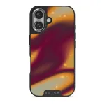 Twin Flame - iPhone 16 Plus Case, Elite Dark (MagSafe) / Silver
