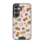 Caf&eacute; Haru - Samsung Galaxy S25 Case, Elite Dark (Magnetic) / Gold