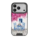 Milos - iPhone 17 Pro Case, Elite Dark (MagSafe) / Silver