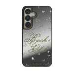 Book Club - Samsung Galaxy S25 Case, Elite Mirror Dark (Magnetic) / Gold