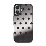 Aqua Mocha - iPhone 16 Case, Elite Mirror Dark (MagSafe) / Silver