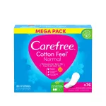CAREFREE Cotton Aloe h&uuml;gieenisidemed, 76 tk