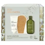 &bdquo;Baylis & Harding&ldquo; kehahoolduskomplekt ingveri, laimi ja basiilikuga ning kindad &ndash; kehahoolduse kinkekomplekt koos kindadega (3 tk)