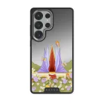 Sunrise - Samsung Galaxy S25 Ultra Case, Elite Mirror Dark (Magnetic) / Silver
