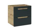Comad Aruba Cosmos 820 riputatav vannitoakapp kraanikausi alla, 60 cm, must