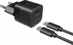 &bdquo;Fixed Mini&ldquo; v&otilde;rgulaadija 1 USB-C-pistikupesaga, 20 W, must (FIXC20M-CC-BK)