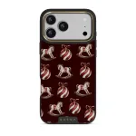 Rocking Around - iPhone 17 Pro Max Case, Elite Dark (MagSafe) / Gold
