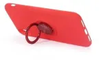 "Ring Slicone Case with Magnet iPhone 12 Pro Max" Red