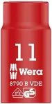 Wera Cyclops socket wrench bit 11x46 - 8790 B VDE, insulated, with 3/8