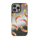 Banana - iPhone 16 Pro Case, Elite Mirror Dark (MagSafe) / Silver