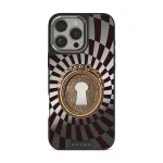 Paradox - iPhone 16 Pro Case, Elite Mirror Dark (MagSafe) / Silver