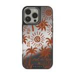 Ipanema - iPhone 16 Pro Case, Elite Mirror Dark (MagSafe) / Silver