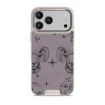 Aries - iPhone 17 Pro Max Case, Elite Light (MagSafe) / Silver / Purple