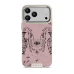 Aquarius - iPhone 17 Pro Max Case, Elite Light (MagSafe) / Silver / Pink