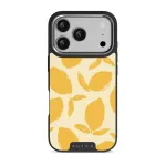 Lemon Tart - iPhone 17 Pro Case, Elite Dark (MagSafe) / Silver