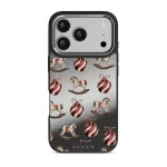 Rocking Around - iPhone 17 Pro Case, Elite Mirror Dark (MagSafe) / Silver