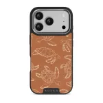 Earth Shell - iPhone 17 Pro Case, Elite Dark (MagSafe) / Silver