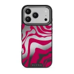 Siren - iPhone 17 Pro Case, Elite Mirror Dark (MagSafe) / Silver