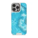 Ocean Waves - Blue iPhone 16 Pro Max Case, Elite Light (MagSafe) / Silver