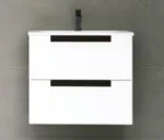 KAME k&auml;epidemete komplekt, 50 cm, must alumiinium (2 tk)