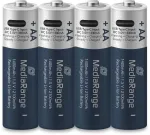 Laetav liitium-ioon-aku AA 1,5 V 1400 mAh, 4 tk