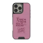 Read Me - iPhone 16 Pro Case, Elite Dark (MagSafe) / Silver
