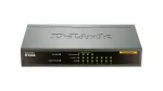 D-Link DES-1008PA Haldamata Fast Ethernet (10/100) Power over Ethernet (PoE) v&otilde;rgukommutaator, musta v&auml;rvi