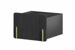Wall Mounted Night Stand Malmi - Black / Gold
