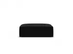Sametist tumba, Kaelle, 1 istekoht, 100x80x38, must