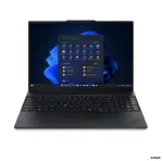 Lenovo ThinkPad E16 G4 AMD | Black | 16 " | IPS | WUXGA | 1920 x 1200 pixels | Anti-glare | AMD Ryzen AI 5 | 330 | 16 GB | SODIMM DDR5 | Solid-state drive capacity 512 GB | AMD Radeon 820M Graphics | Windows 11 Pro | 802.11be | Bluetooth version 5.4  ...