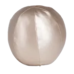 RODEO BALL CUSHION SMALL METALLIC NATURAL
