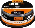CD-R 700 MB 52x, kinkekarp, 25 t&uuml;kki (1001124)